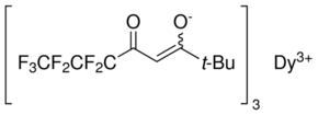 Tris(6,6,7,7,8,8,8-heptafluoro-2,2-dimethyl-3,5-octanedionate)dysprosium(III) Chemical Structure